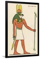 Religion, Egypt, Horus-null-Framed Art Print