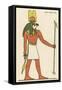 Religion, Egypt, Horus-null-Framed Stretched Canvas