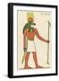 Religion, Egypt, Horus-null-Framed Art Print