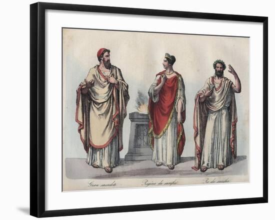 Religion in Ancient Rome-Stefano Bianchetti-Framed Premium Giclee Print