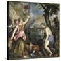 Religion Saved by Spain-Titian (Tiziano Vecelli)-Stretched Canvas