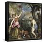 Religion Saved by Spain-Titian (Tiziano Vecelli)-Framed Stretched Canvas