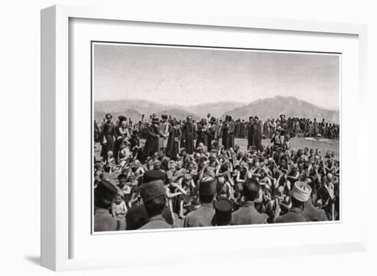 Religious Ceremonies, Iraq, 1925-A Kerim-Framed Giclee Print