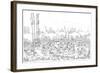 Religious Ceremony, Mandan Village-Myers and Co-Framed Giclee Print