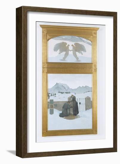 Religious Comfort, 1897-Giovanni Segantini-Framed Giclee Print