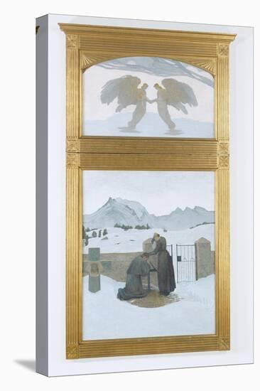 Religious Comfort, 1897-Giovanni Segantini-Stretched Canvas