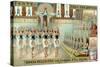 Religious Dance in the Temple of Isis, Egypt-null-Stretched Canvas