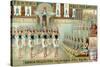 Religious Dance in the Temple of Isis, Egypt-null-Stretched Canvas