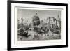 Religious Festival at Benares. Varanasi-null-Framed Giclee Print