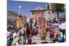 Religious Festival in Preparation for the Corpus Christi Festival, Urcos, Peru, South America-Peter Groenendijk-Mounted Photographic Print