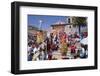 Religious Festival in Preparation for the Corpus Christi Festival, Urcos, Peru, South America-Peter Groenendijk-Framed Photographic Print