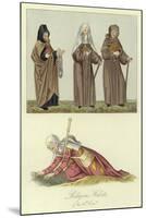 Religious Habits of the 15th Century-null-Mounted Giclee Print