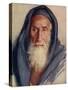 Religious Jew in Holy Land c1910-Harold Copping-Stretched Canvas