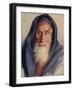 Religious Jew in Holy Land c1910-Harold Copping-Framed Giclee Print