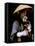 Religious Man Praying, Kyoto, Japan-Bill Bachmann-Framed Stretched Canvas