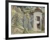 Religious Men Destroying Hut and Breaking Sword-Giovanni di Paolo-Framed Giclee Print