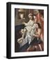 Religious Men Treating a Patient at St. Andrew Hospital, Cuzco-Marcos Zapata-Framed Giclee Print