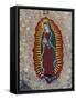 Religious Painting, Baja Region, Mexico-Gavriel Jecan-Framed Stretched Canvas