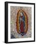 Religious Painting, Baja Region, Mexico-Gavriel Jecan-Framed Photographic Print