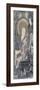 Religious Painting Depicting Young Monk with Doe-null-Framed Giclee Print