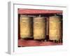 Religious Prayer Wheels, Ulaan Baatar, Mongolia-Bill Bachmann-Framed Photographic Print