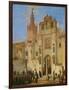 Religious Procession in Seville, 1853-Joachin Dominguez Becquer-Framed Giclee Print