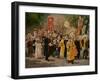 RELIGIOUS PROCESSION IN THE OAK Wood, 1878 (Oil on Canvas)-Ilya Efimovich Repin-Framed Giclee Print