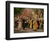 RELIGIOUS PROCESSION IN THE OAK Wood, 1878 (Oil on Canvas)-Ilya Efimovich Repin-Framed Giclee Print