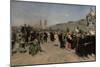 Religious Procession in the Province of Kursk, 1880-83-Ilya Efimovich Repin-Mounted Giclee Print