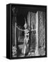 Religious Ritual Dancer in Temple of Angkor Wat, Wearing Richly Embroidered and Ornamented Costumes-Eliot Elisofon-Framed Stretched Canvas