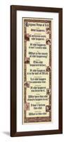 Religious Views Of Life - Sh*t Happens, Humor Poster-null-Framed Poster