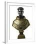 Reliquary Bust of Saint Thomas Aquinas (1225-1274)-null-Framed Photo