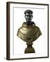 Reliquary Bust of Saint Thomas Aquinas (1225-1274)-null-Framed Photo