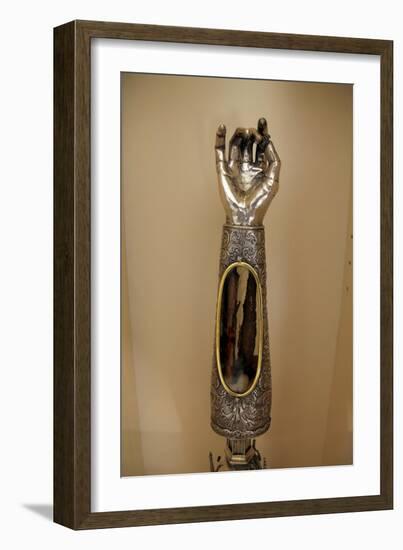 Reliquary of St Agatha's Arm in Palermo Cathedral, Sicily-null-Framed Giclee Print
