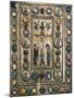 Reliquary of True Cross in Silver Gilt and Enamel, Treasury, St. Mark's Basilica, Venice-null-Mounted Giclee Print