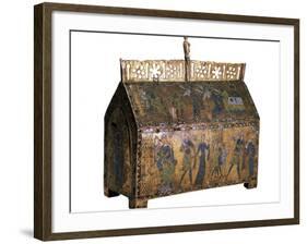 Reliquary with Scenes from the Life of Saint Valeria, C1170-null-Framed Photographic Print