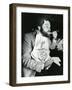 Relishing a Savory Stone Crab at Joe'S, 1981-null-Framed Photographic Print