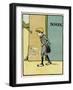 Reluctant Schoolboy-John Hassall-Framed Art Print