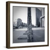 Remaining Sections of the Berlin Wall at Potsdammer Platz, Berlin, Germany-Jon Arnold-Framed Photographic Print