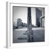 Remaining Sections of the Berlin Wall at Potsdammer Platz, Berlin, Germany-Jon Arnold-Framed Photographic Print