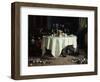 Remains of a Banquet, 1884-Angelo Morbelli-Framed Giclee Print