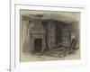 Remains of a House Struck by Lightning at Hastings-null-Framed Giclee Print