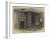 Remains of a House Struck by Lightning at Hastings-null-Framed Giclee Print