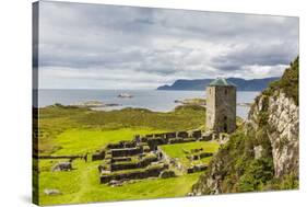 Remains of a Monastery at Selje, Nordland, Norway, Scandinavia, Europe-Michael Nolan-Stretched Canvas