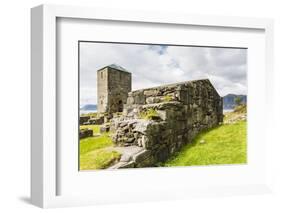 Remains of a Monastery at Selje, Nordland, Norway, Scandinavia, Europe-Michael Nolan-Framed Photographic Print