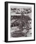 Remains of a Shot-Down Zeppelin, 1914-18-null-Framed Photographic Print