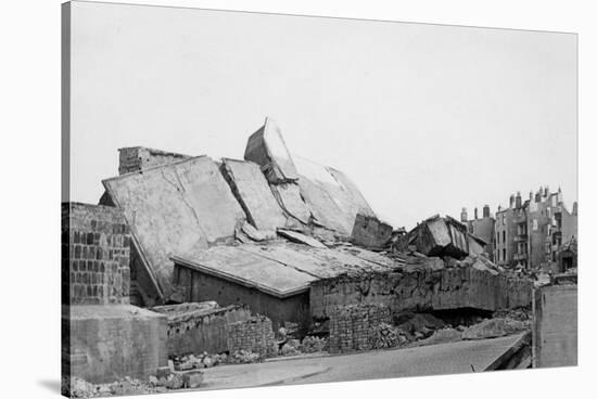 Remains of a U-Boat Pen, Kiel, Germany, C1945-C1965-null-Stretched Canvas