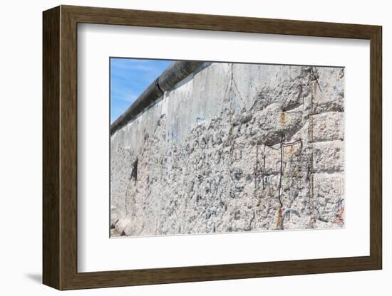 Remains of Berlin Wall Separation the German City in East and West Parts-kruwt-Framed Photographic Print