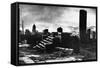 Remains of Buildings after the San Francisco Earthquake, 1906-Arnold Genthe-Framed Stretched Canvas