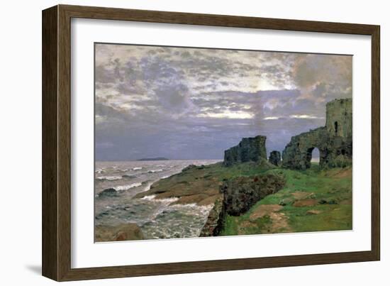 Remains of Bygone Days, Twilight, Finland, 1897-Isaak Ilyich Levitan-Framed Giclee Print